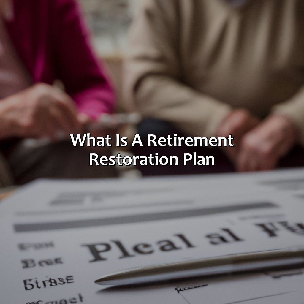 What is a retirement restoration plan?-what is a retirement restoration plan?, 