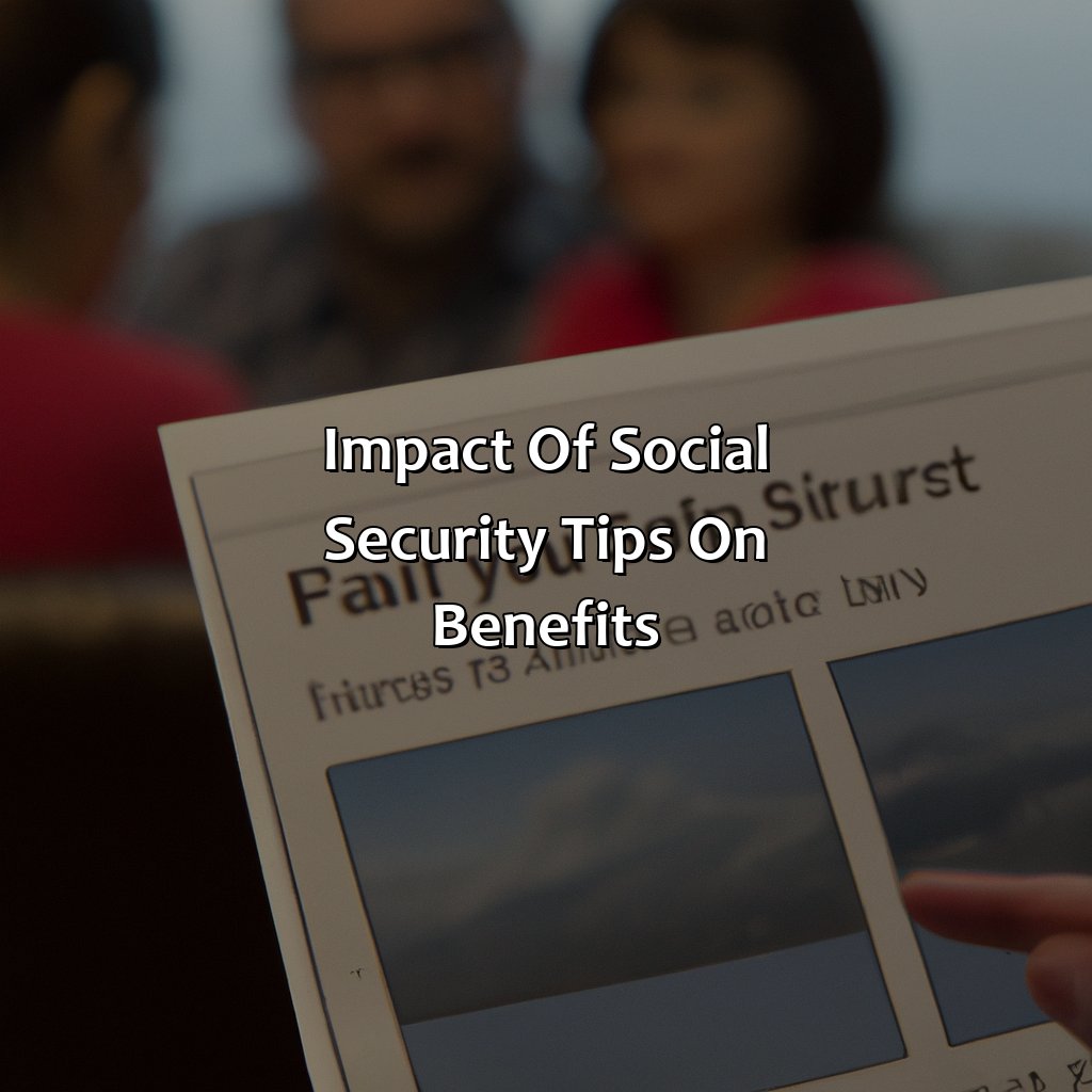 Impact of Social Security Tips on Benefits-what is a social security tip?, 