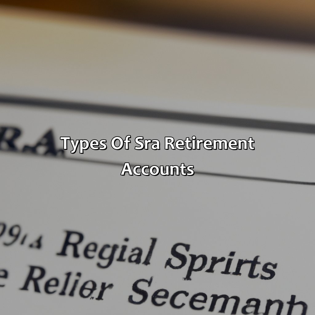 Types of SRA Retirement Accounts-what is a sra retirement account?, 