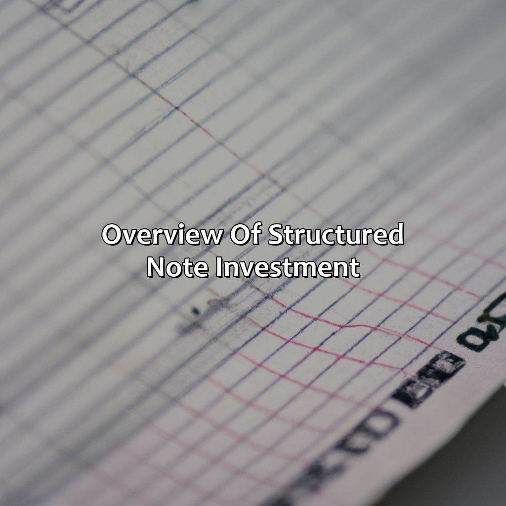 Overview of Structured Note Investment-what is a structured note investment?, 