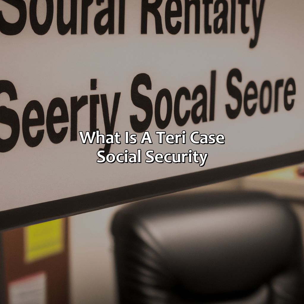 What Is A Teri Case Social Security?