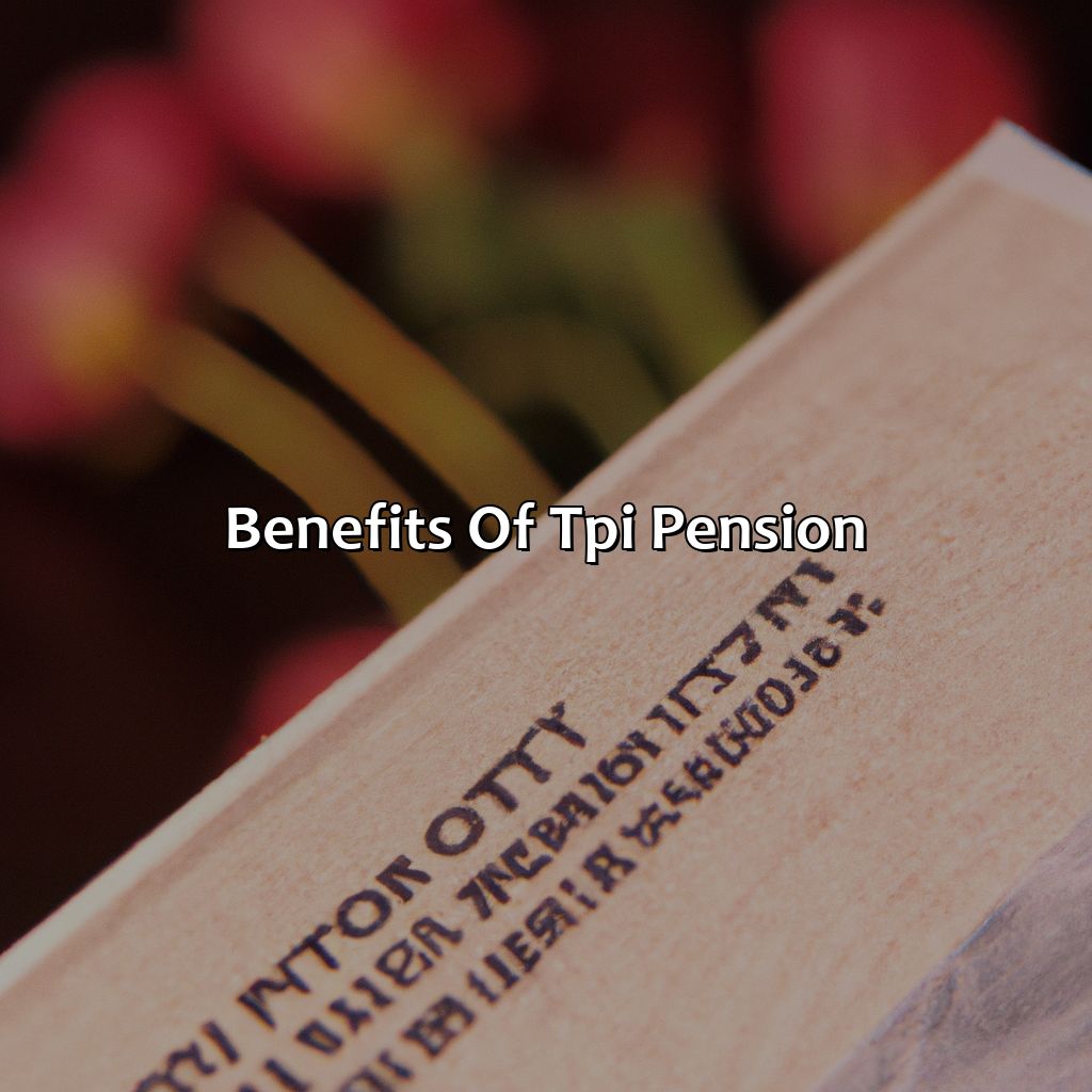 Benefits of TPI Pension-what is a tpi pension?, 