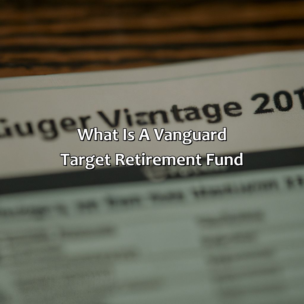 What Is A Vanguard Target Retirement Fund? - Retire Gen Z