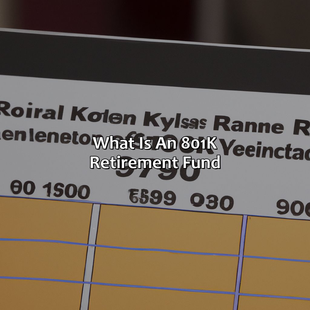 What is an 801k Retirement Fund?-what is an 801k retirement fund?, 