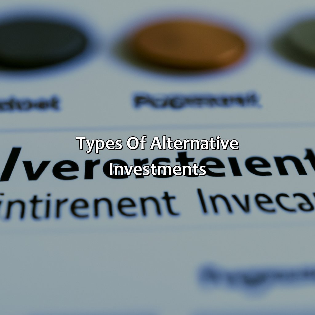 Types of Alternative Investments-what is an alternative investment?, 