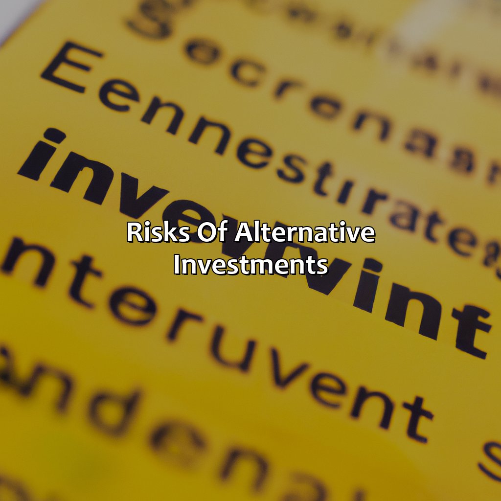 Risks of Alternative Investments-what is an alternative investment?, 