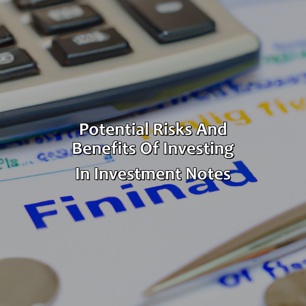 Potential Risks and Benefits of Investing in Investment Notes-what is an investment note?, 