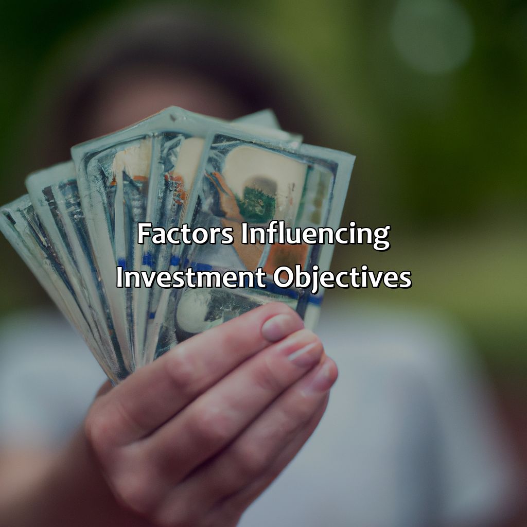 Factors Influencing Investment Objectives-what is an investment objective?, 