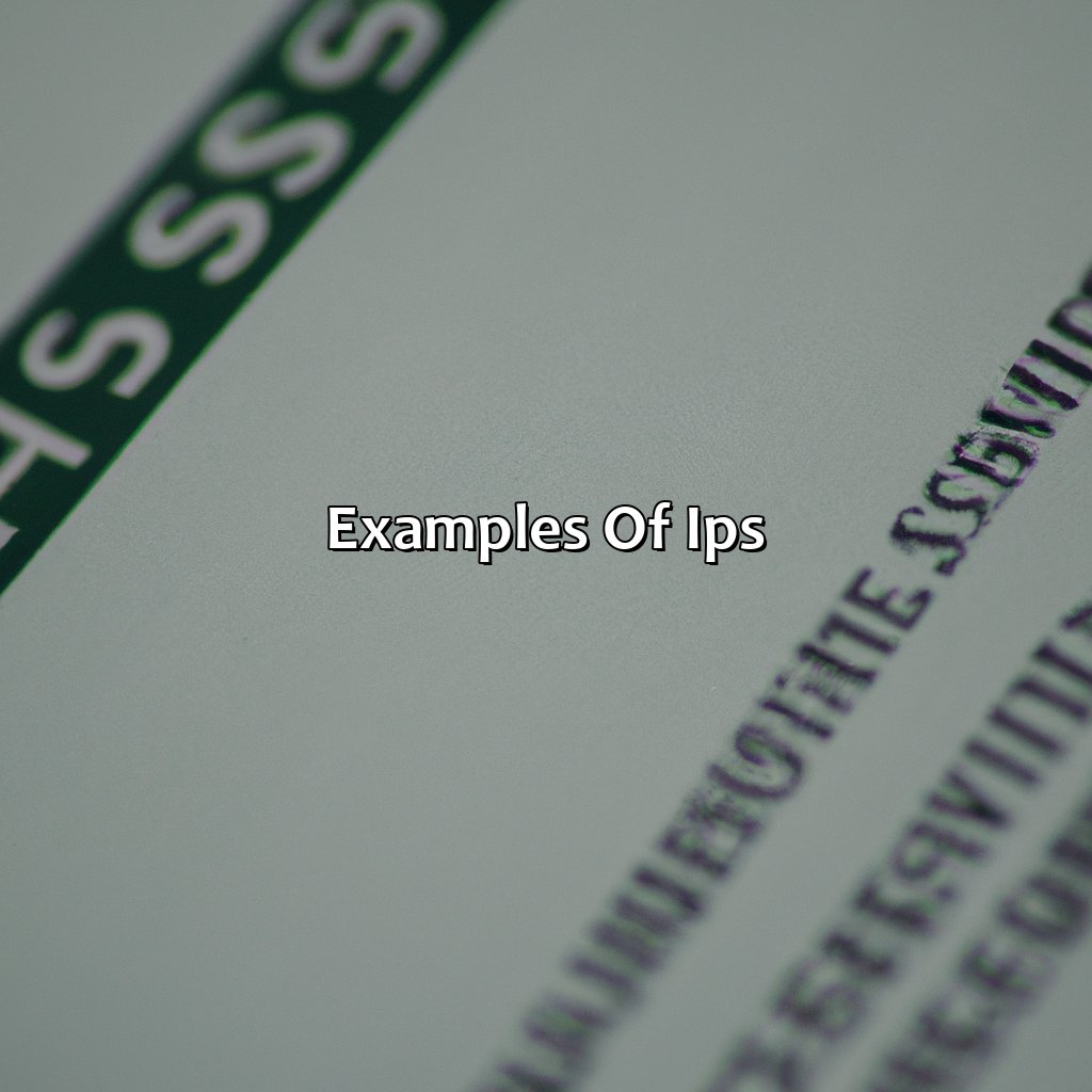 Examples of IPS-what is an investment policy statement?, 