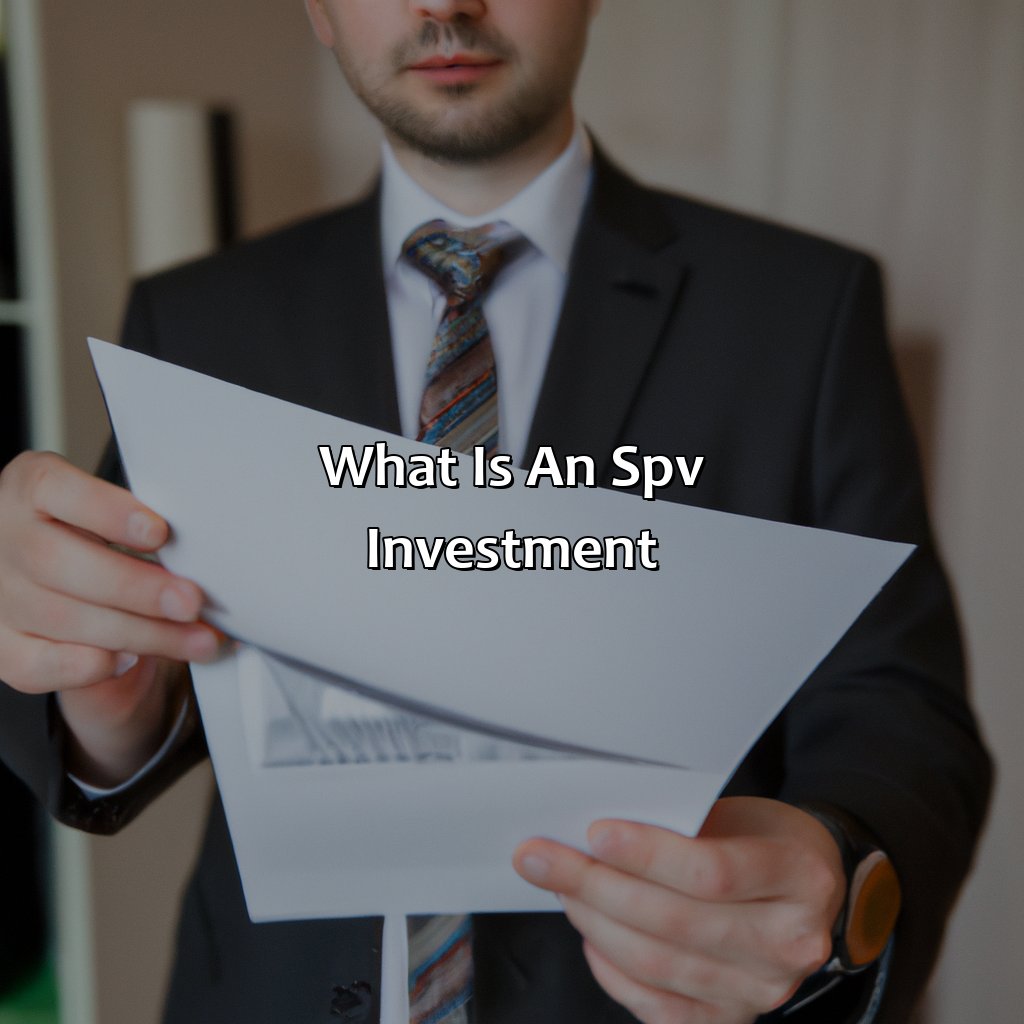 What Is An Spv Investment?