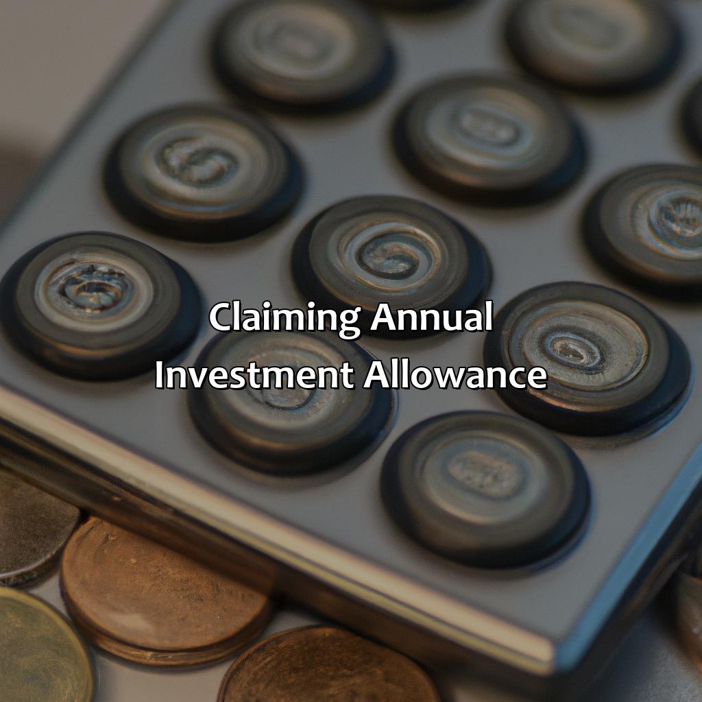 Claiming Annual Investment Allowance-what is annual investment allowance?, 