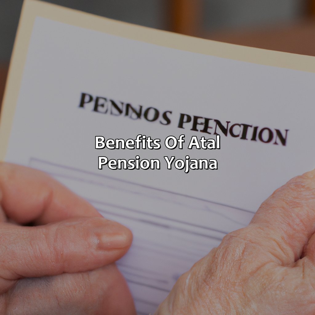 Benefits of Atal Pension Yojana-what is atal pension yojna?, 