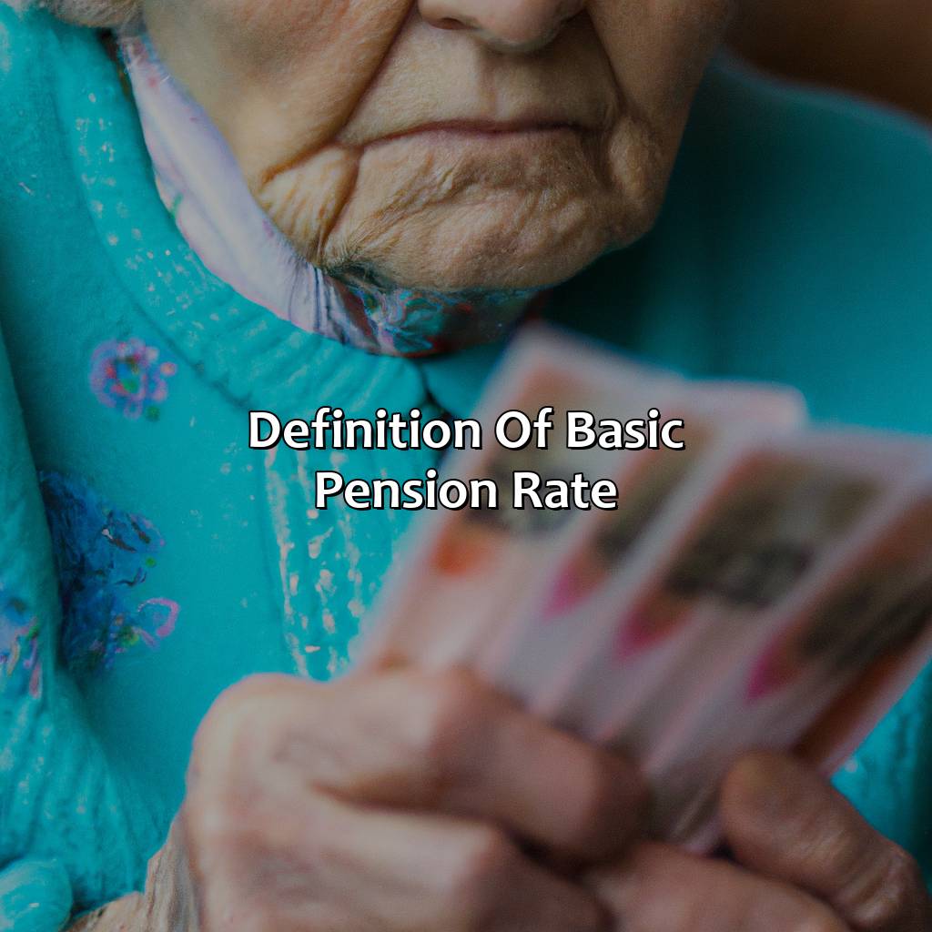 Definition of Basic Pension Rate-what is basic pension rate?, 