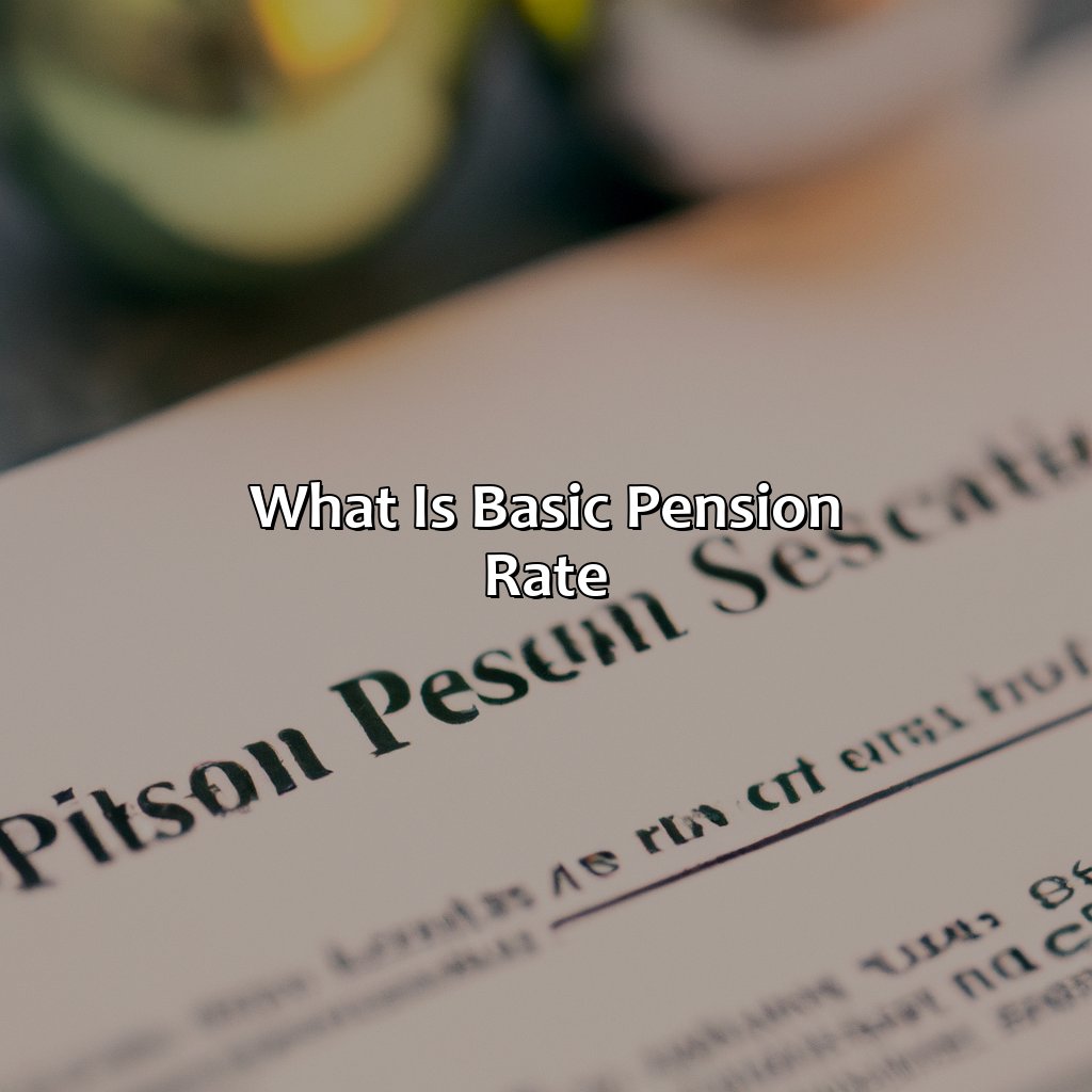 What Is Basic Pension Rate?