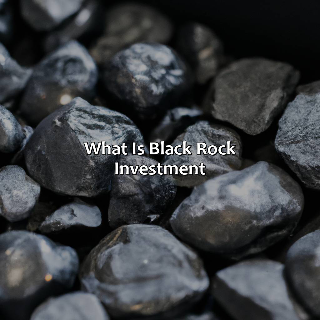 What Is Black Rock Investment?