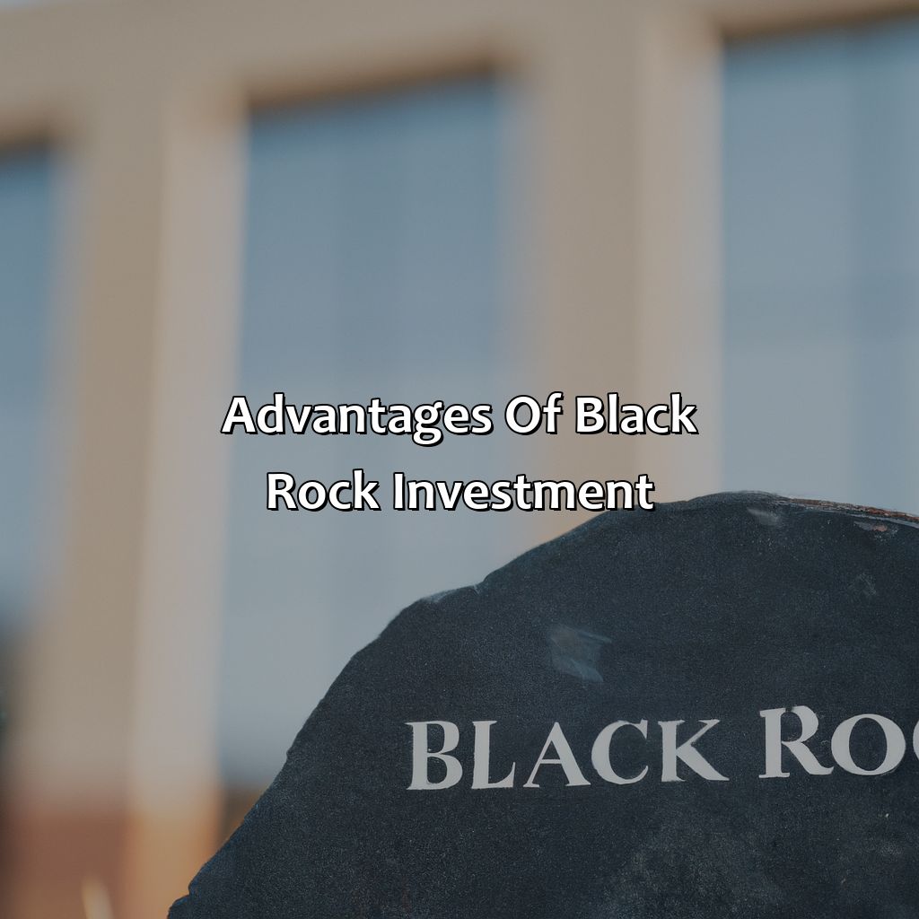 Advantages of Black Rock Investment-what is black rock investment?, 