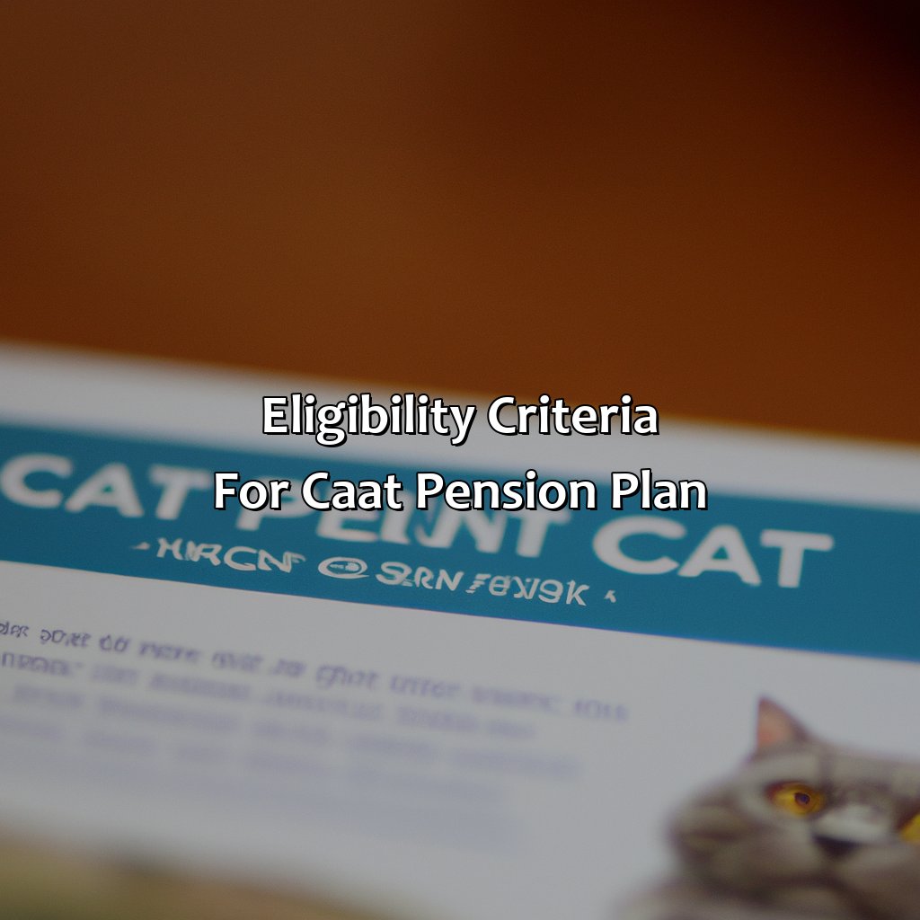 Eligibility Criteria for CAAT Pension Plan-what is caat pension plan?, 