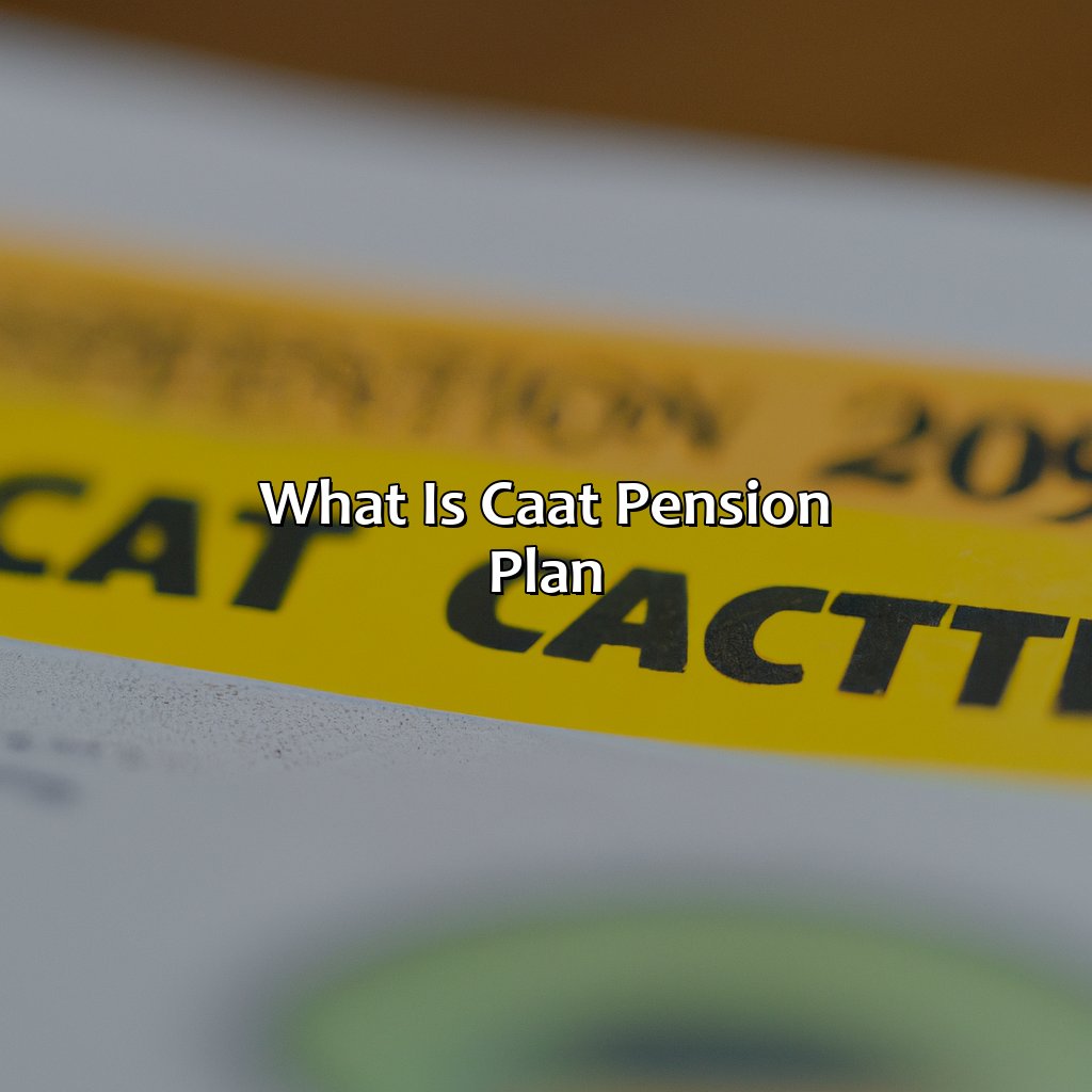 What is CAAT Pension Plan?-what is caat pension plan?, 