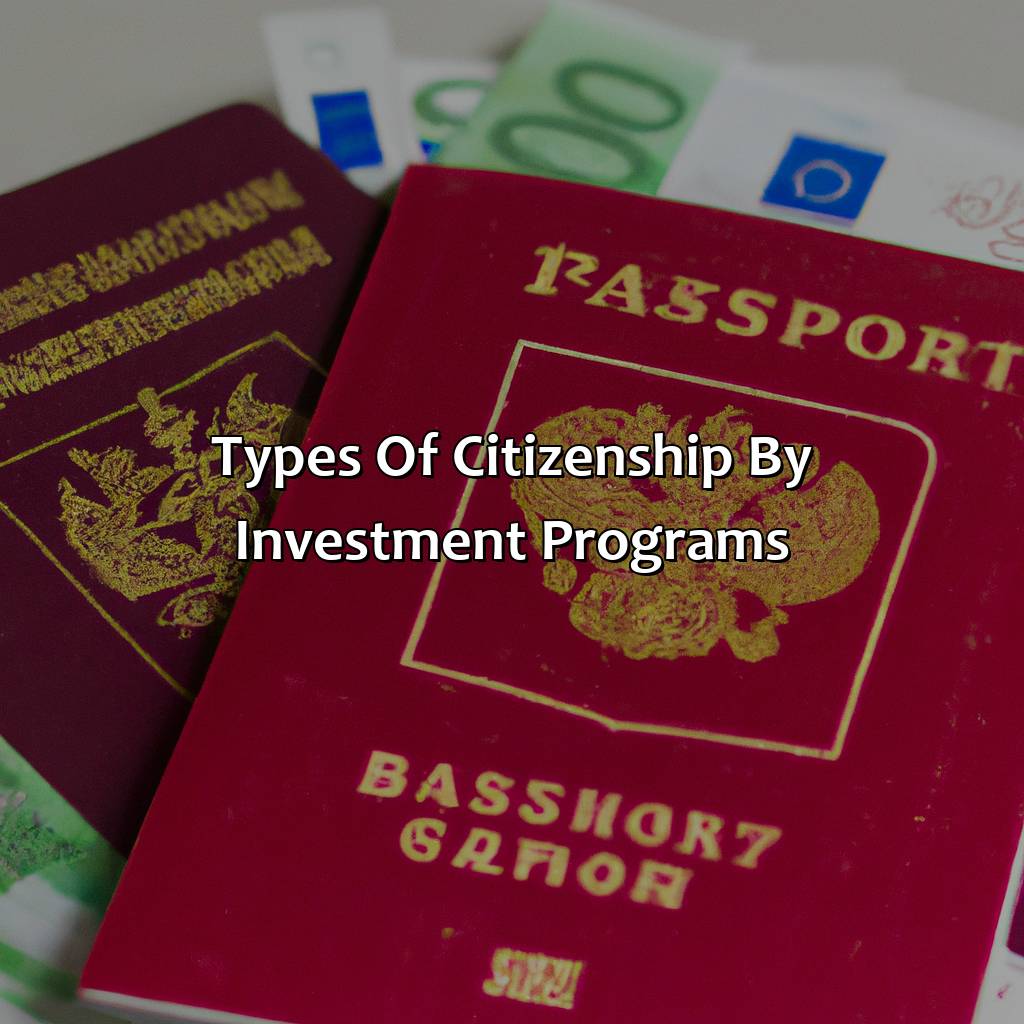 Types of Citizenship by Investment Programs-what is citizenship by investment?, 