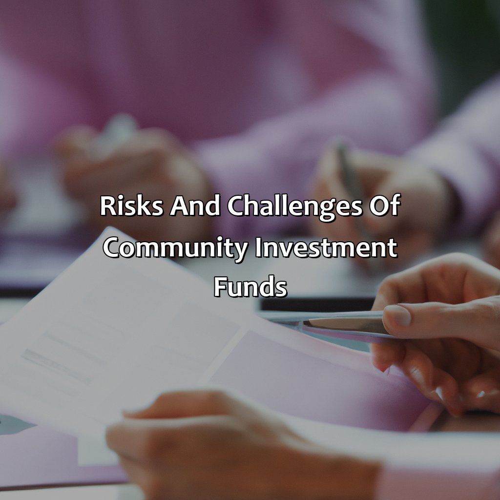 Risks and challenges of Community Investment Funds-what is community investment fund?, 