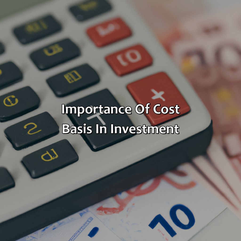 Importance of Cost Basis in Investment-what is cost basis investment?, 