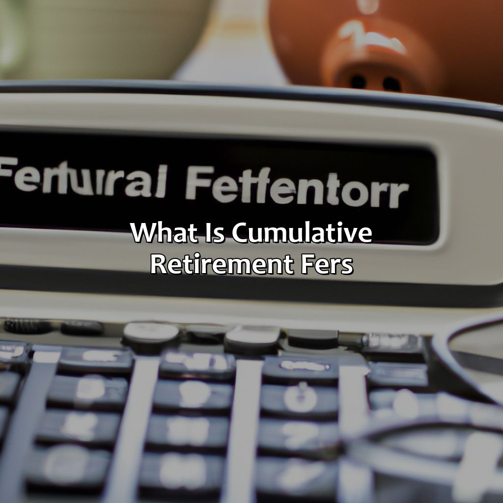 What Is Cumulative Retirement Fers?