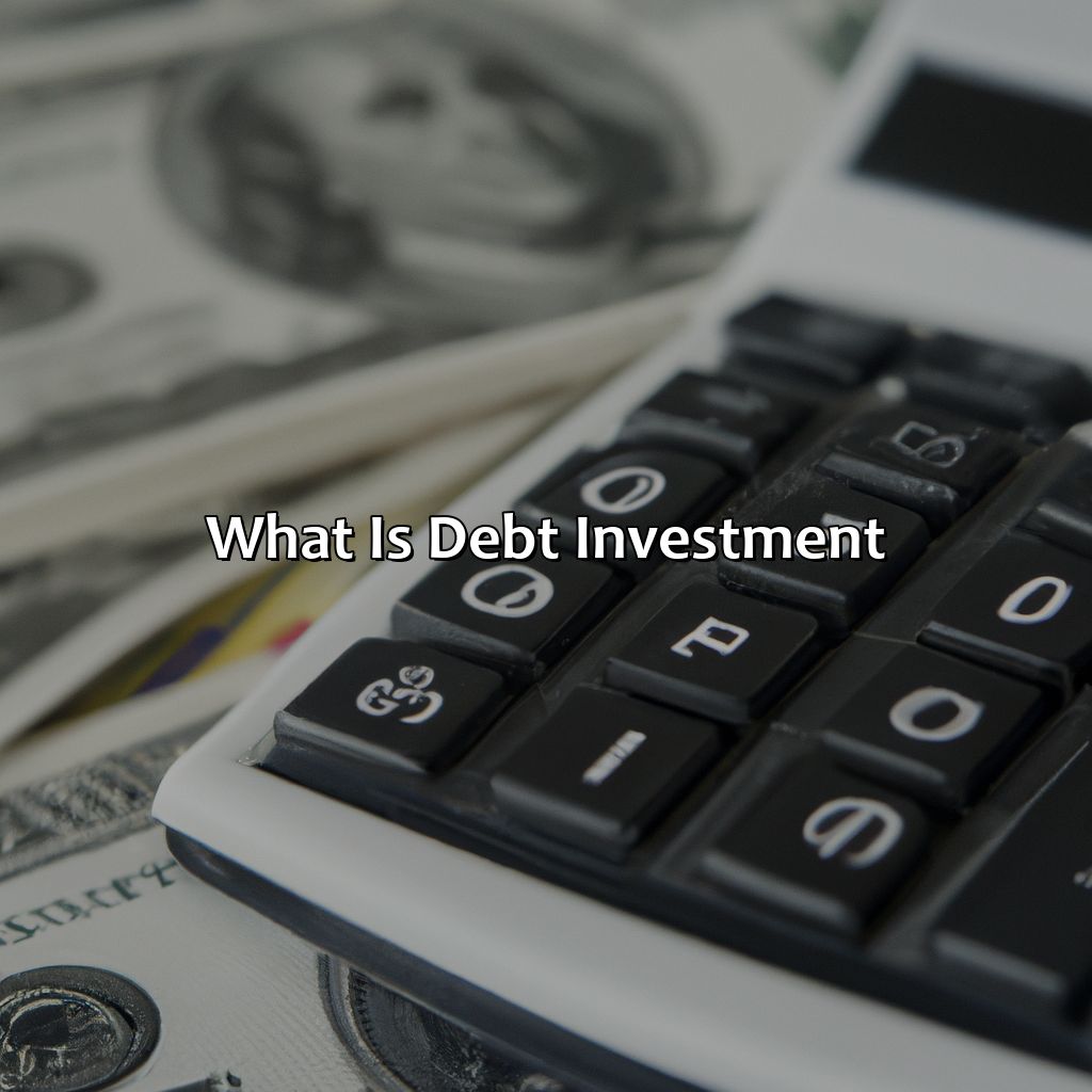 what is debt investment?,
