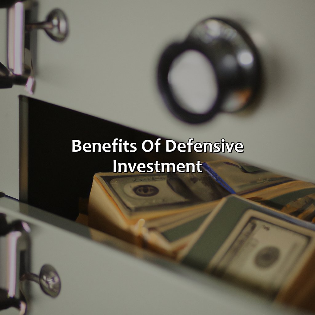 Benefits of Defensive Investment-what is defensive investment?, 