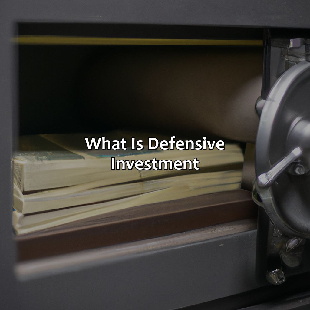 What Is Defensive Investment?