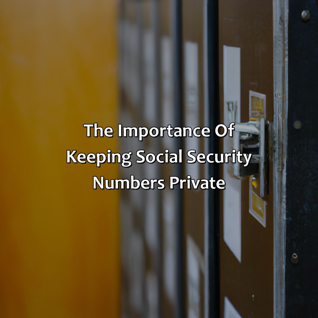 The Importance of Keeping Social Security Numbers Private-what is donald trump social security number?, 