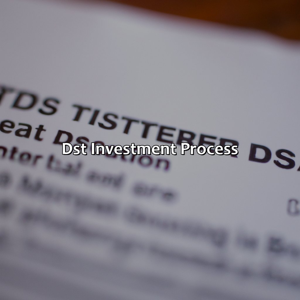 DST Investment Process-what is dst investment?, 