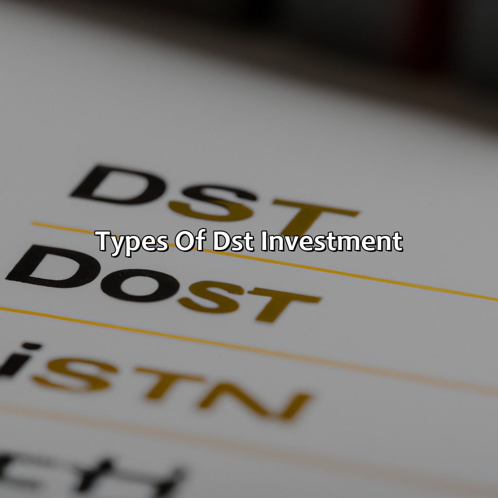 Types of DST Investment-what is dst investment?, 