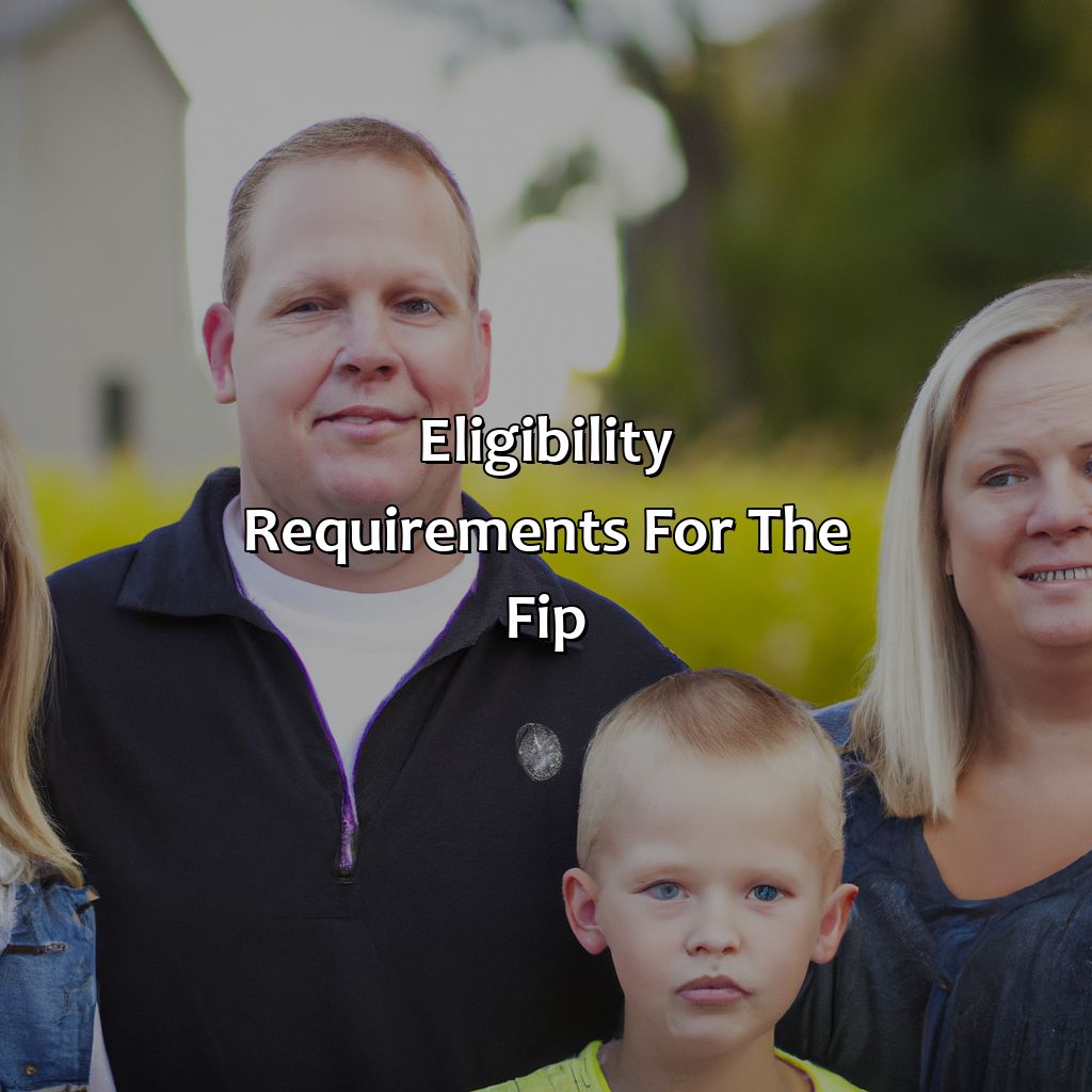 Eligibility Requirements for the FIP-what is family investment program in iowa?, 