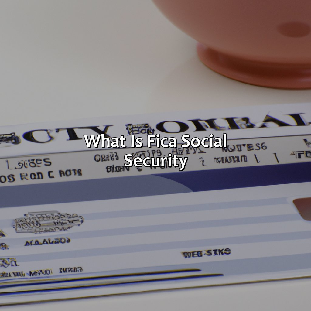 What Is Fica Social Security?