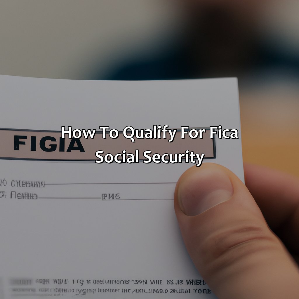 How to Qualify for FICA Social Security-what is fica social security?, 