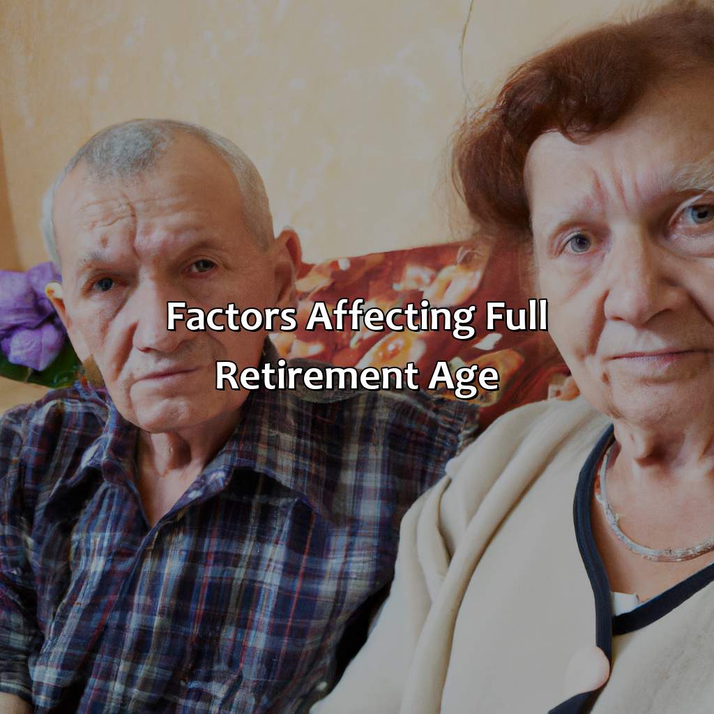 Factors affecting Full Retirement Age-what is full retirement age in 2022?, 