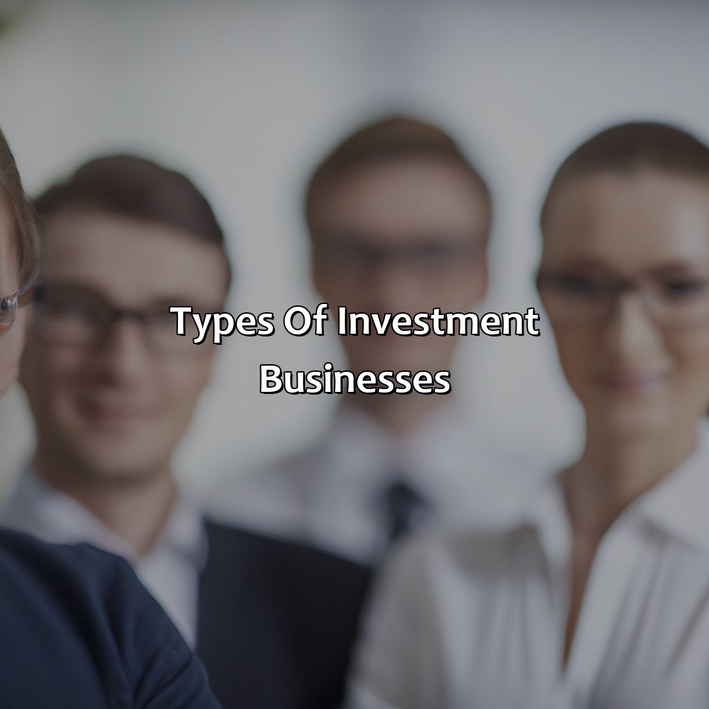 Types of Investment Businesses-what is investment business?, 