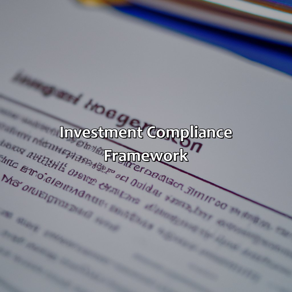 Investment Compliance Framework-what is investment compliance?, 