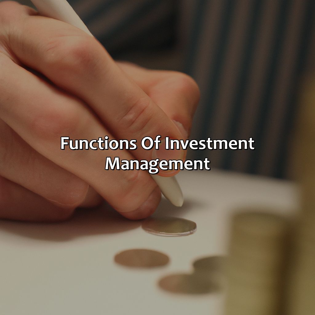 Functions of Investment Management-what is investment management?, 