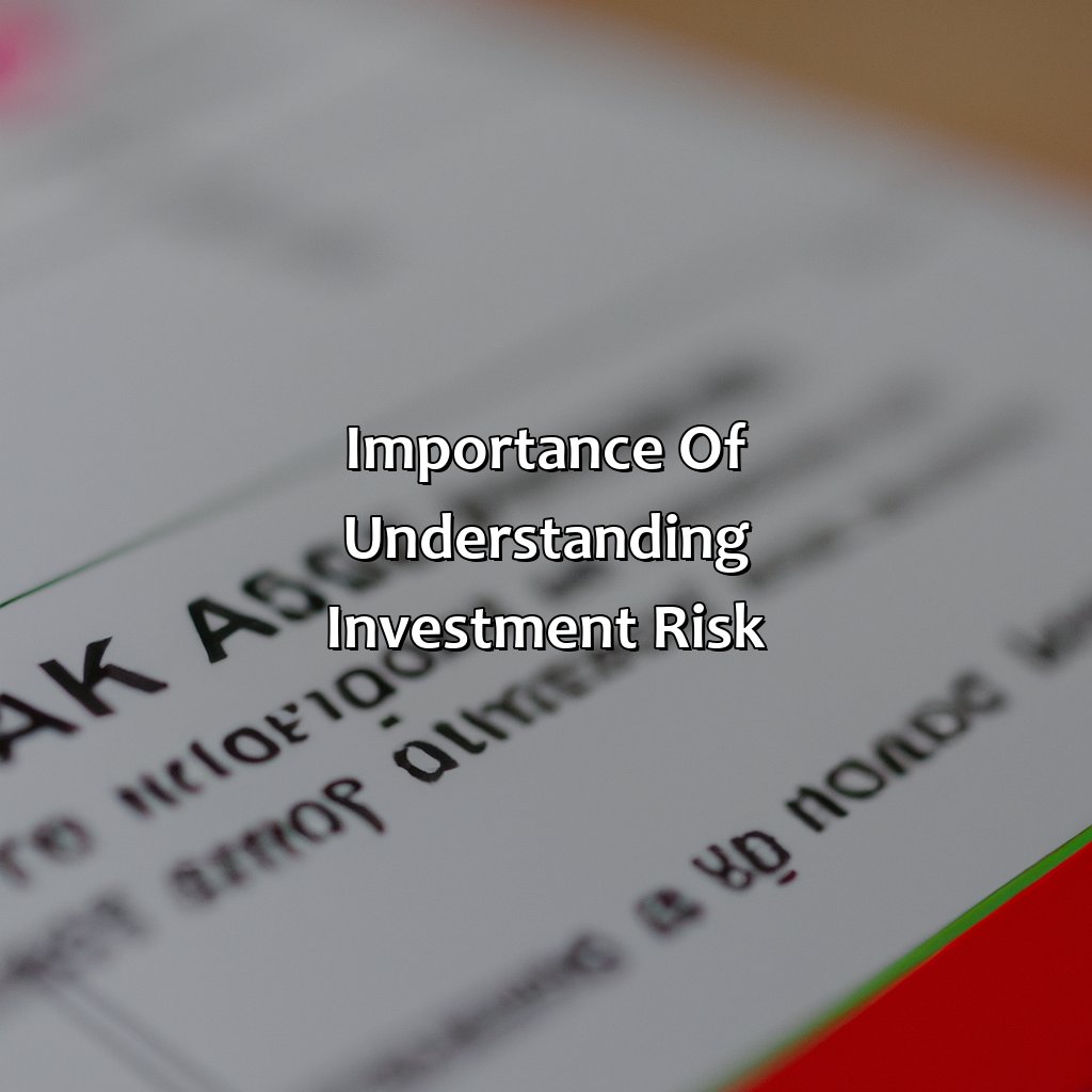 Importance of Understanding Investment Risk-what is investment risk?, 