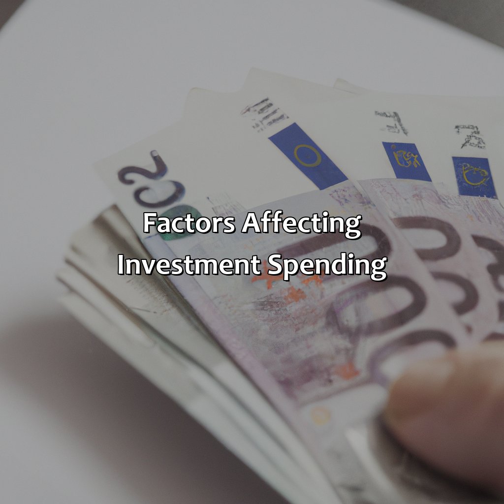 Factors affecting investment spending-what is investment spending?, 