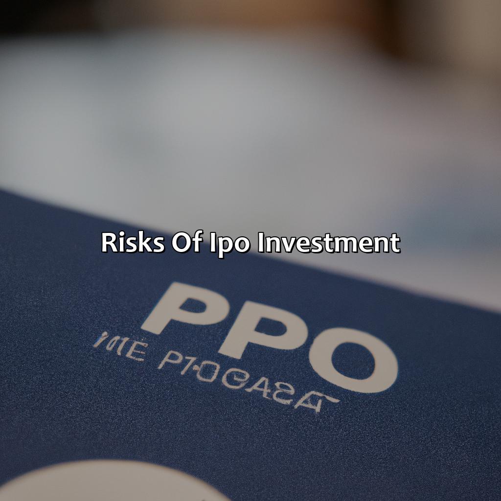 Risks of IPO Investment-what is ipo investment?, 