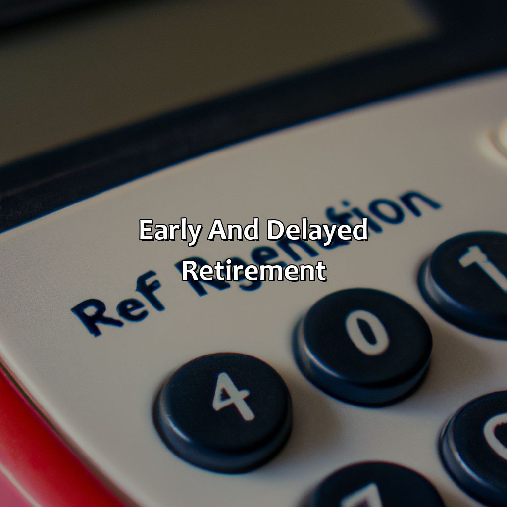 Early and Delayed Retirement-what is my retirement age if I was born in 1954?, 