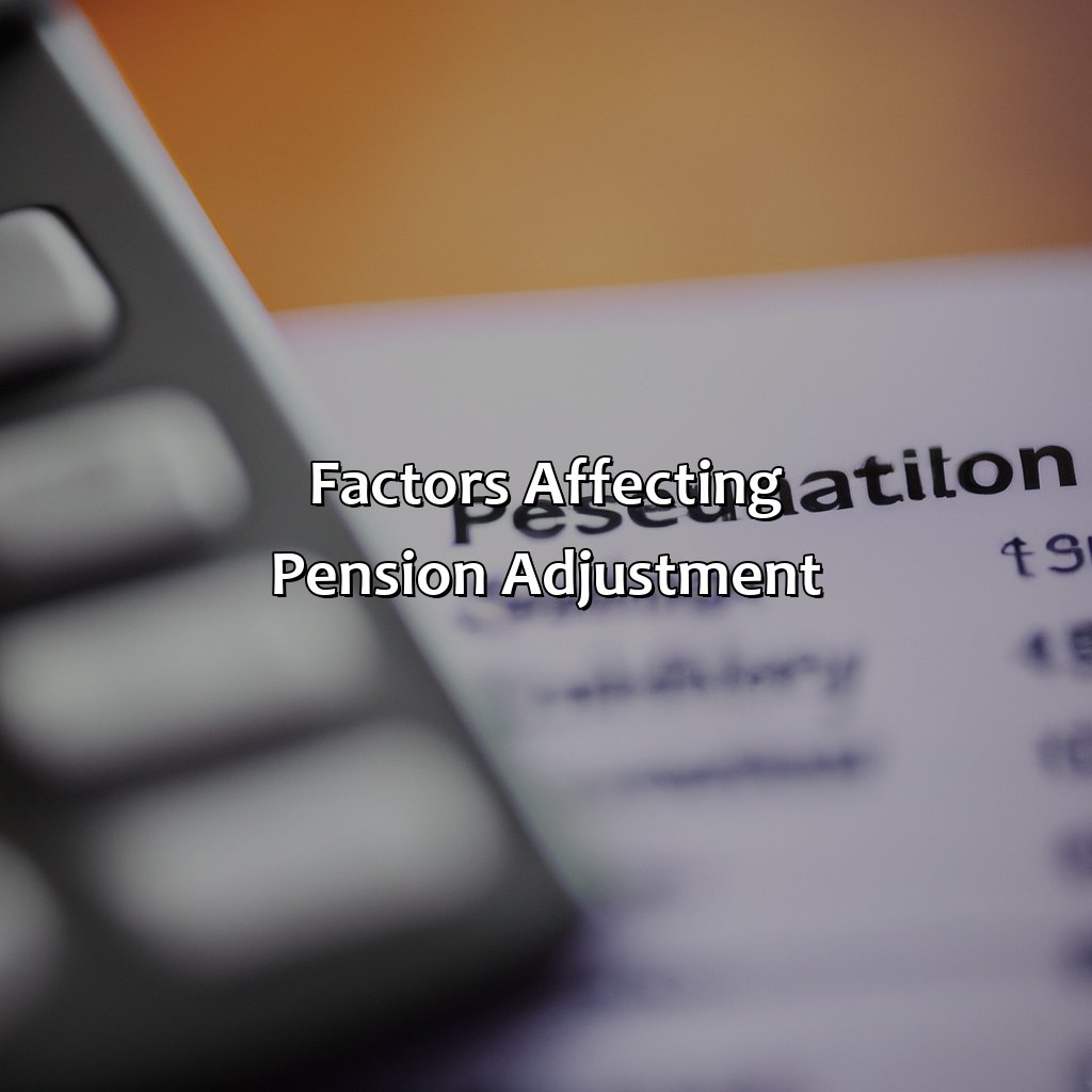 Factors Affecting Pension Adjustment-what is pension adjustment?, 