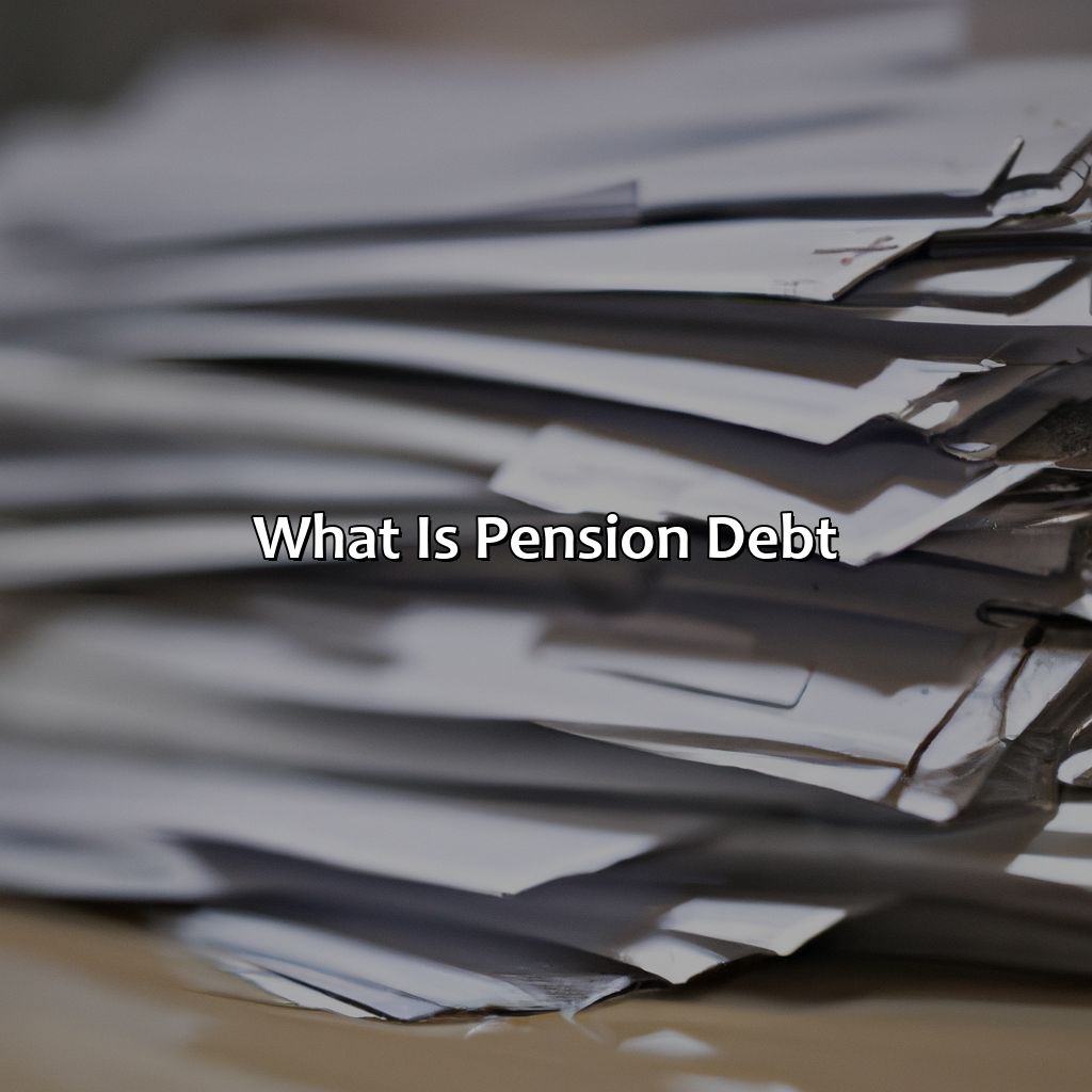 What Is Pension Debt?