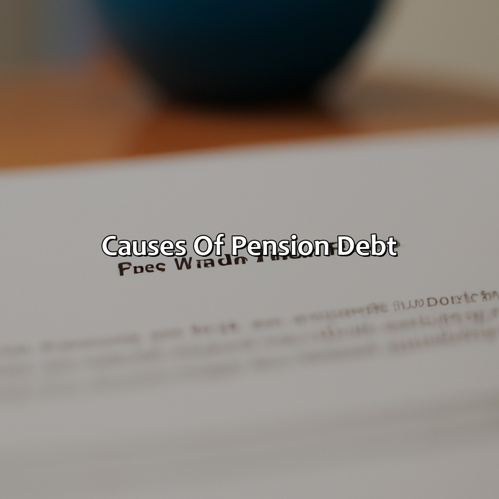 Causes of Pension Debt-what is pension debt?, 