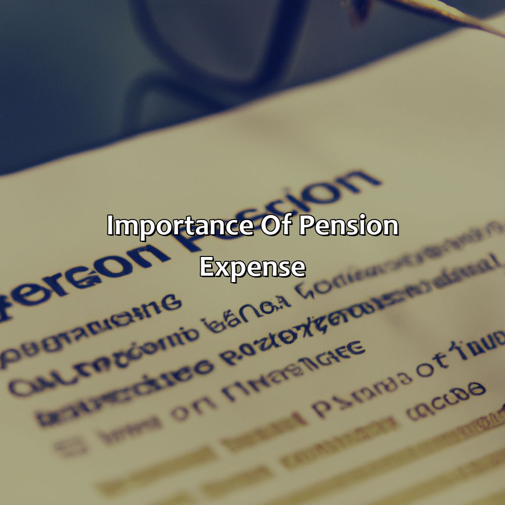 Importance of Pension Expense-what is pension expense?, 