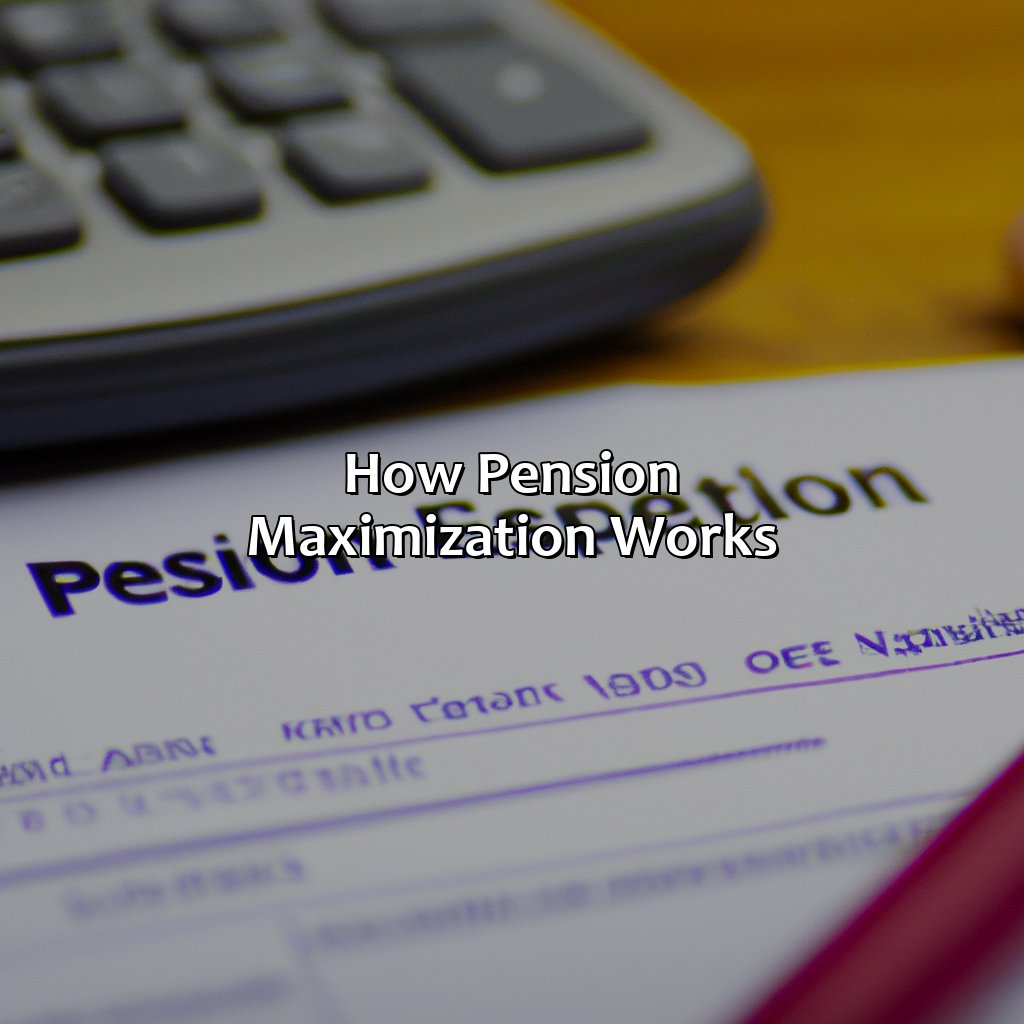 How Pension Maximization Works-what is pension maximization?, 