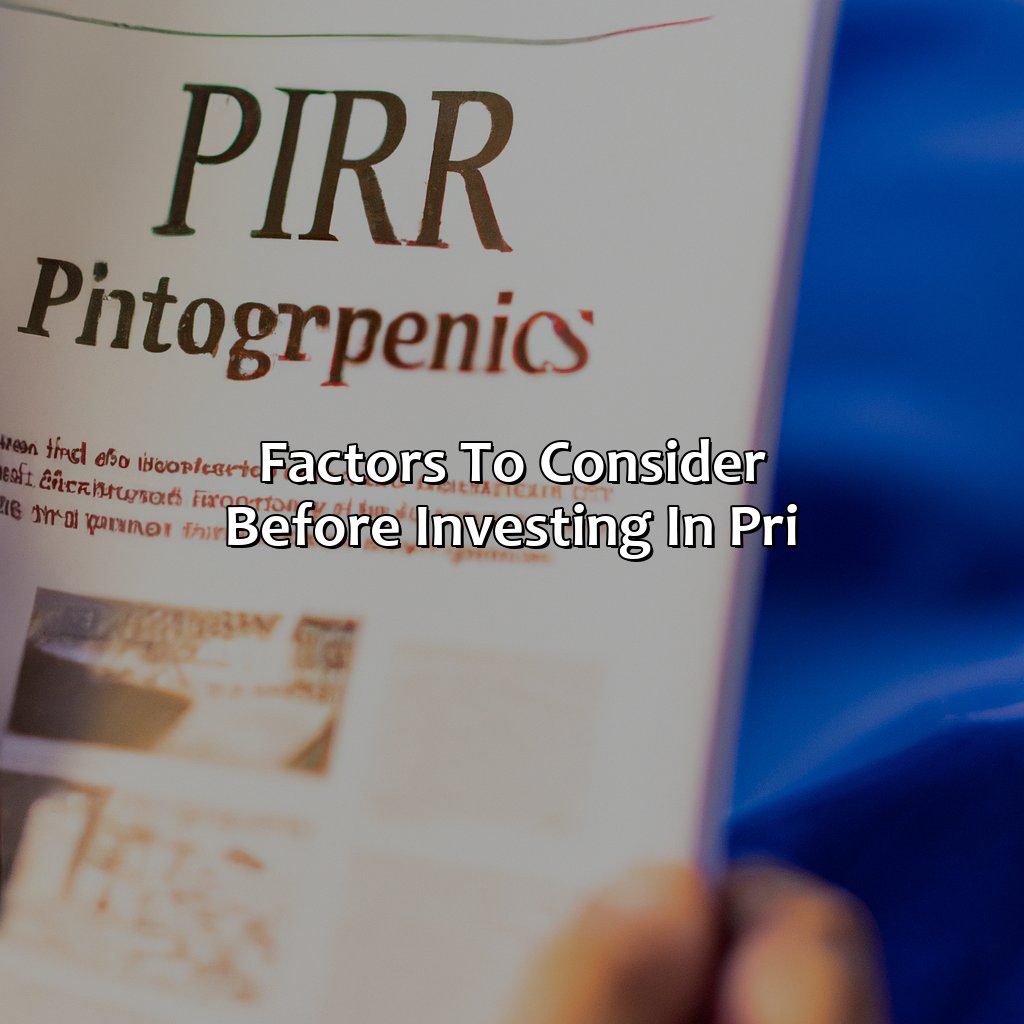 Factors to consider before investing in PRI-what is pri investment?, 