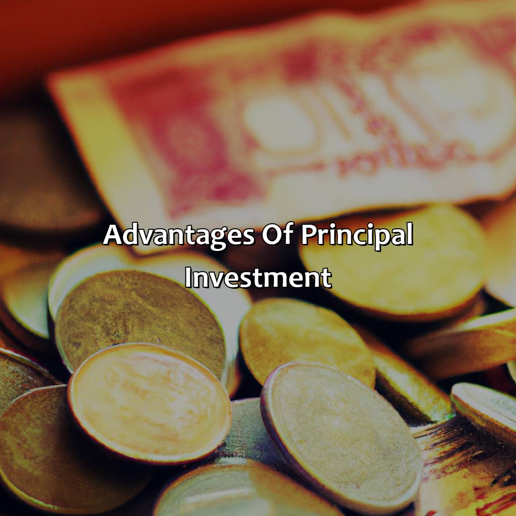 Advantages of Principal Investment-what is principal investment?, 